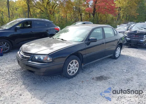 2003 Chevrolet Impala from USA, damaged, VIN 2G1WF52EX39451065
